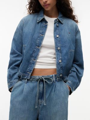 Женские джинсы Tommy Hilfiger Tommy Jeans Loose Wide Leg Pull-On Jean — фото 3