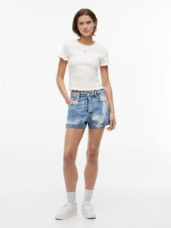 Tommy Jeans Cuffed Denim Short — Denim Light 2