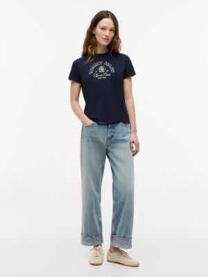 Женские джинсы Tommy Hilfiger Tommy Jeans Cuffed Slim Straight Jean — фото 2