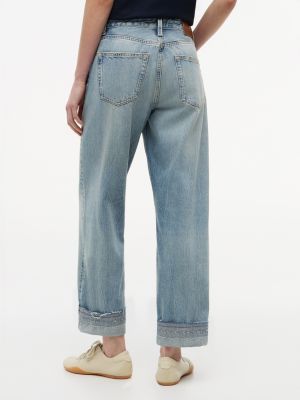 Женские джинсы Tommy Hilfiger Tommy Jeans Cuffed Slim Straight Jean — фото 4