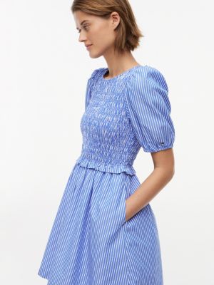 Женские платья Tommy Hilfiger Tommy Jeans Shirred Poplin Mini Dress — фото 2