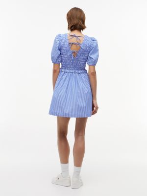 Женские платья Tommy Hilfiger Tommy Jeans Shirred Poplin Mini Dress — фото 4