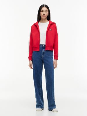 Женские куртки Tommy Hilfiger Tommy Jeans Interlock Track Jacket — фото 2