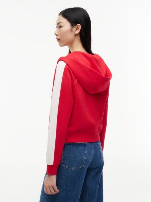Женские куртки Tommy Hilfiger Tommy Jeans Interlock Track Jacket — фото 4