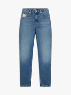 Tommy Jeans High-Rise Tapered Jean — Denim Medium 7