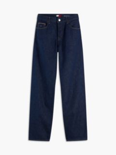 Tommy Jeans Mid-Rise Straight Jean — Denim Dark 8