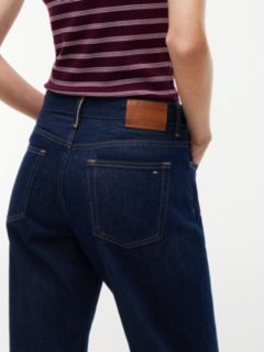 Tommy Jeans Mid-Rise Straight Jean — Denim Dark 5
