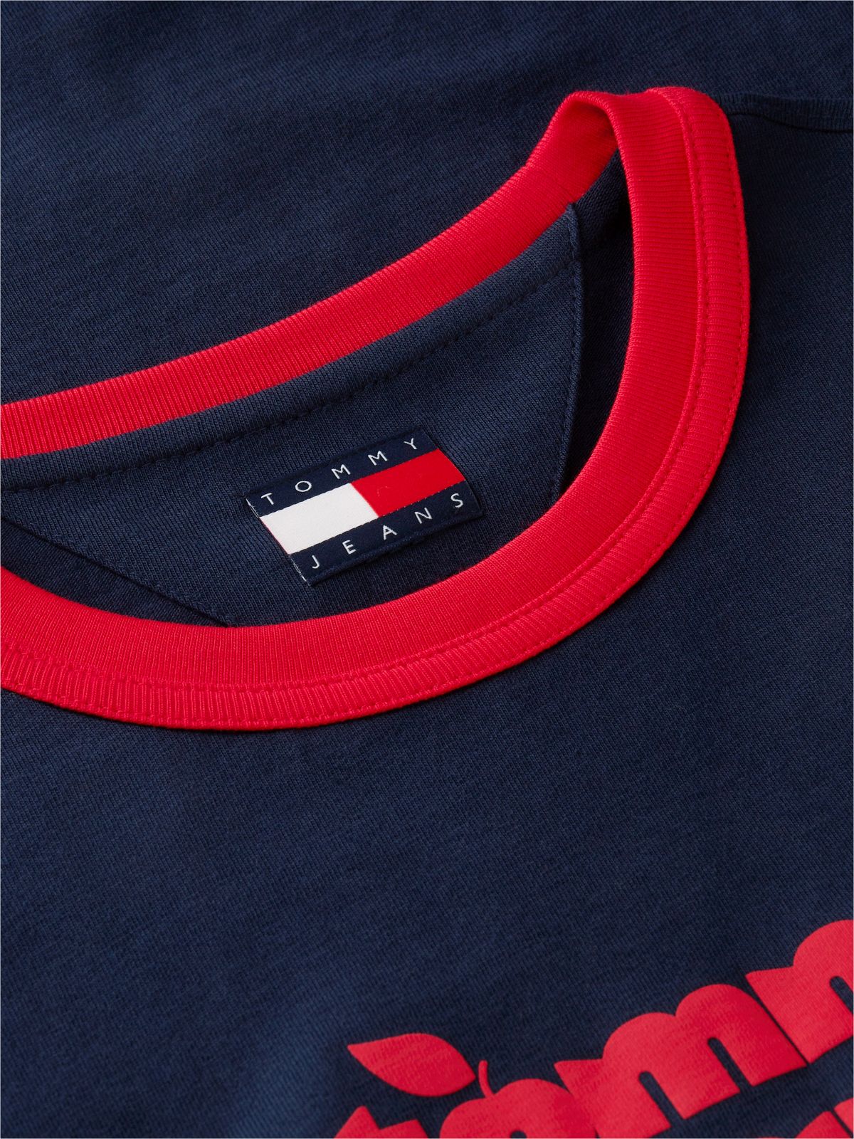 Tommy Jeans Logo Graphic T-Shirt — Dark Blue