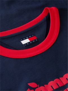 Tommy Jeans Logo Graphic T-Shirt — Dark Blue 6