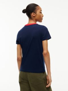 Tommy Jeans Logo Graphic T-Shirt — Dark Blue 4