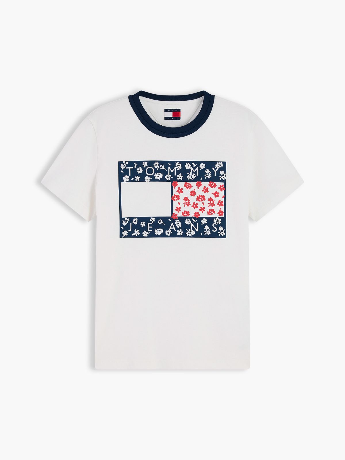Tommy Jeans Logo Graphic T-Shirt — Off White
