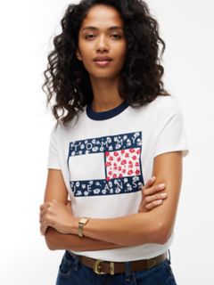 Tommy Jeans Logo Graphic T-Shirt — Off White 3