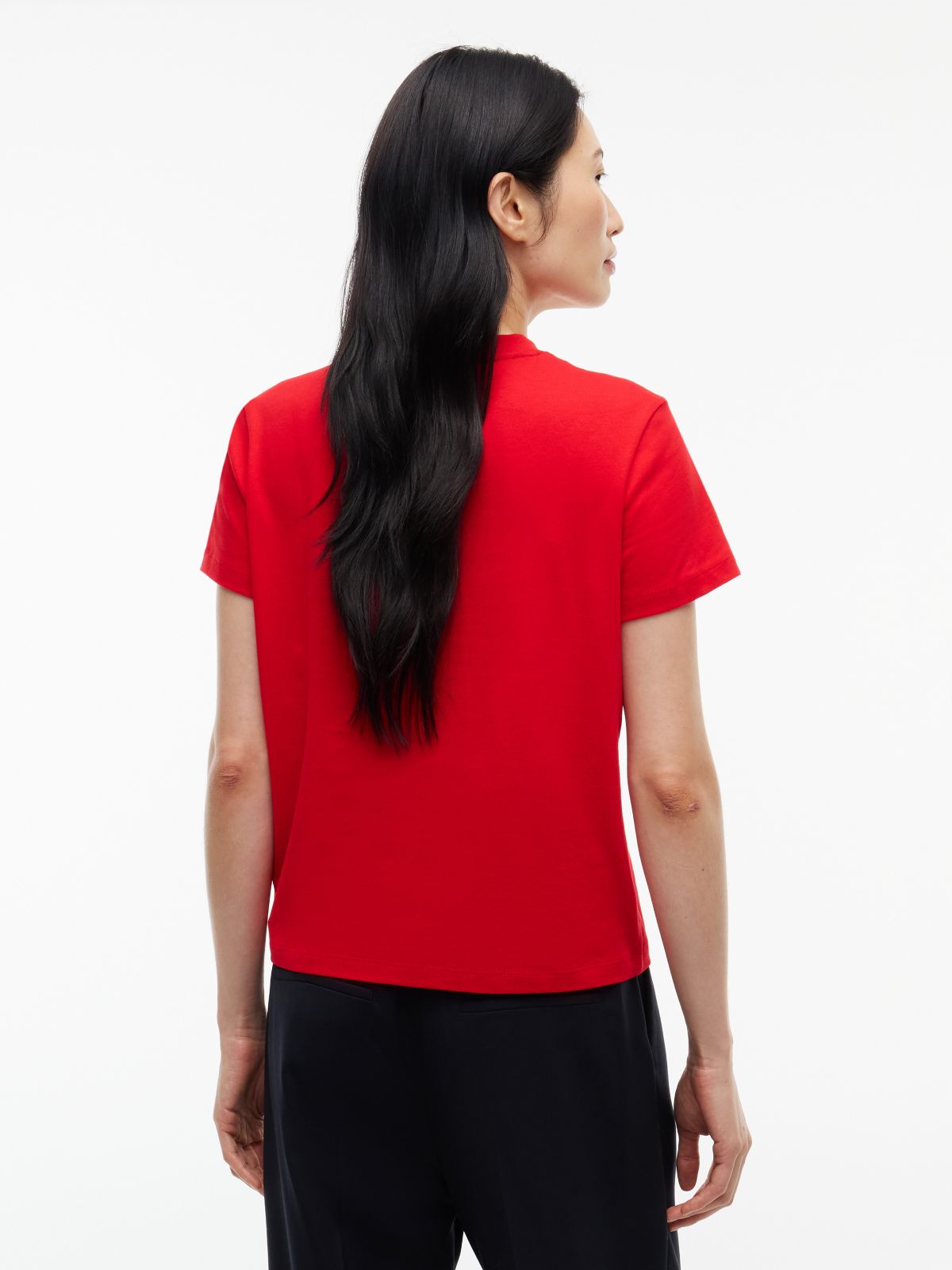Tommy Jeans Varsity Crest Logo T-Shirt — Lavish Red