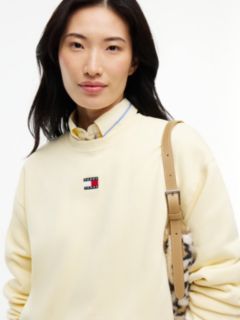 Tommy Jeans Badge Boxy Fit Sweatshirt — Day Lily 3