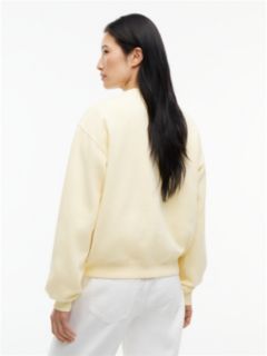 Tommy Jeans Badge Boxy Fit Sweatshirt — Day Lily 4