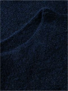 Tommy Jeans Badge Mockneck Sweater — Navy 6