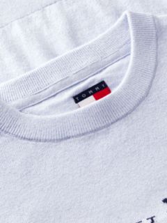 Tommy Jeans Intarsia Logo Sweater — Sheer Blue 6