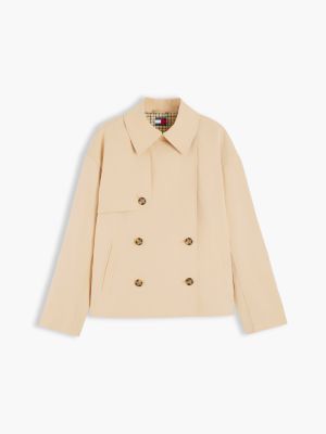 Женская куртка Tommy Jeans Water-Repellent Trench, цвет: Sunday Pastry — фото 6