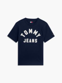 Tommy Jeans Stitched Arch Logo T-Shirt — Dark Blue 5