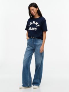 Tommy Jeans Stitched Arch Logo T-Shirt — Dark Blue 2