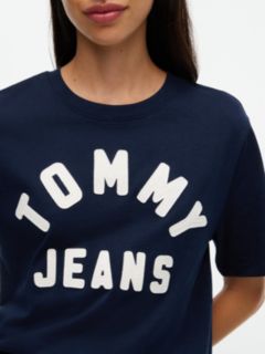 Tommy Jeans Stitched Arch Logo T-Shirt — Dark Blue 3