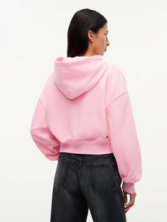 Tommy Jeans Distressed Logo Hoodie — Pink Sugar 4
