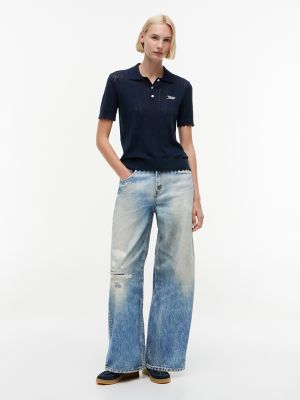 Женские джинсы Tommy Hilfiger Tommy Jeans Distressed Wide Leg Jean — фото 2