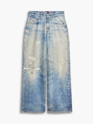 Женские джинсы Tommy Hilfiger Tommy Jeans Distressed Wide Leg Jean — фото 5