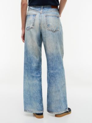 Женские джинсы Tommy Hilfiger Tommy Jeans Distressed Wide Leg Jean — фото 4