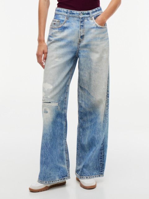 Женские джинсы Tommy Hilfiger Tommy Jeans Distressed Wide Leg Jean