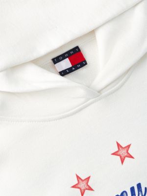 Женские джинсы Tommy Hilfiger Tommy Jeans Boxy Star Logo Sweatshirt — фото 6
