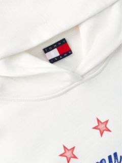 Tommy Jeans Boxy Star Logo Sweatshirt — Ecru 6