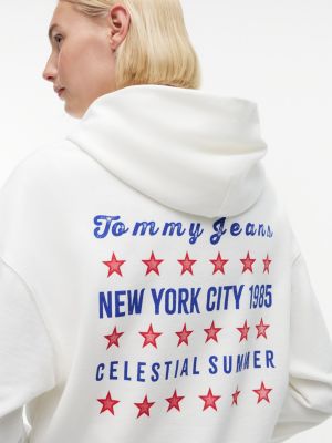 Женские джинсы Tommy Hilfiger Tommy Jeans Boxy Star Logo Sweatshirt — фото 3