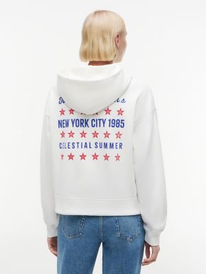 Женские джинсы Tommy Hilfiger Tommy Jeans Boxy Star Logo Sweatshirt — фото 4