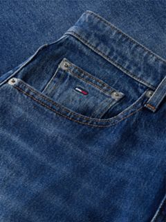 Tommy Jeans High-Rise Tapered Jean — Denim Dark 9