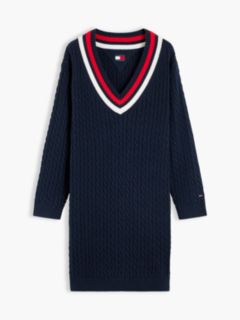 Tommy Jeans Cricket Sweater Dress — Dark Blue 5