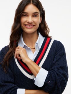 Tommy Jeans Cricket Sweater Dress — Dark Blue 3