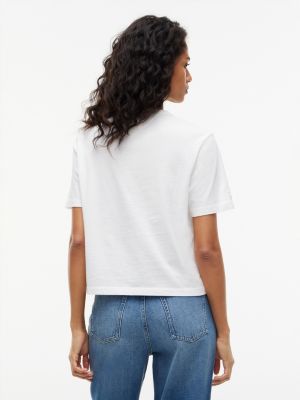 Женские футболки Tommy Hilfiger Tommy Jeans Big Flag Logo Boxy T-Shirt — фото 4