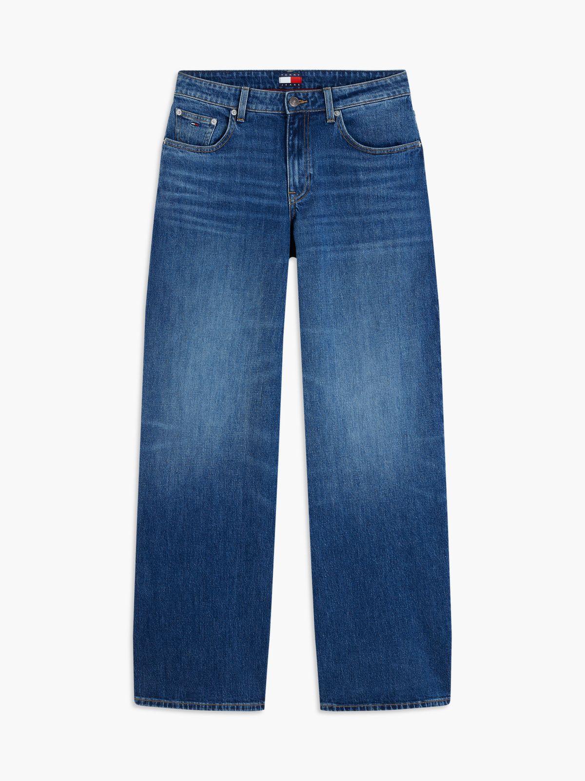 Tommy Jeans Low-Rise Baggy Jean — Denim Dark