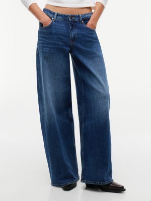 Tommy Jeans Low-Rise Baggy Jean, Denim Dark