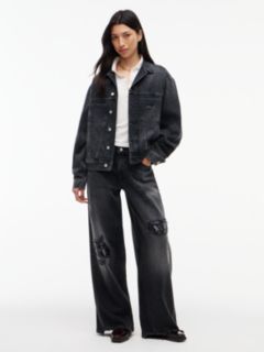 Tommy Jeans Rhinestone Denim Jacket — Denim Black 2