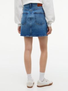 Tommy Jeans High-Rise Denim Mini Skirt — Denim Medium 5