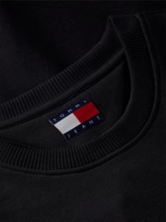 Tommy Jeans Rhinestone Flag Sweatshirt — Black 6