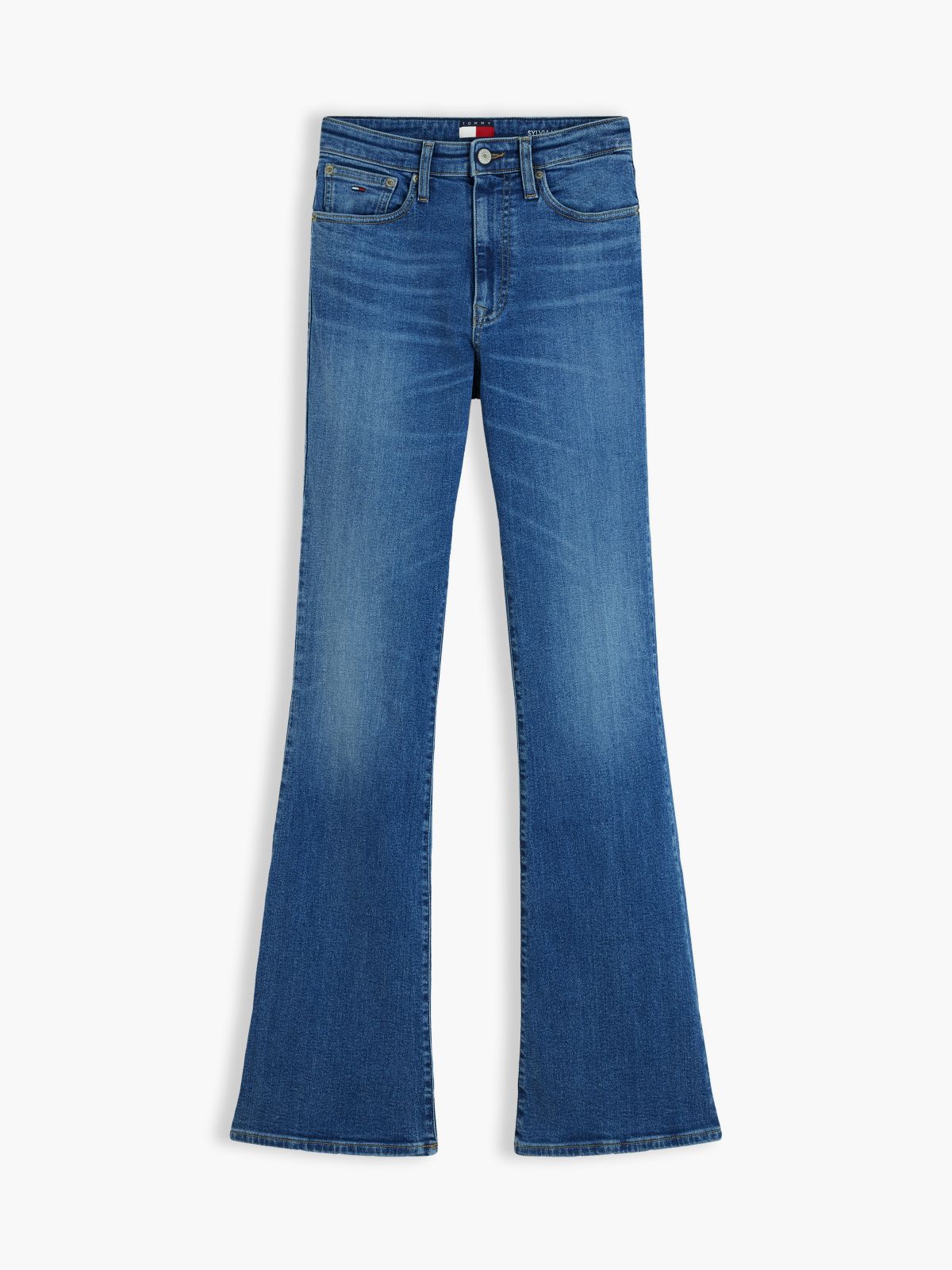 Tommy Jeans High-Rise Flare Jean — Denim Medium