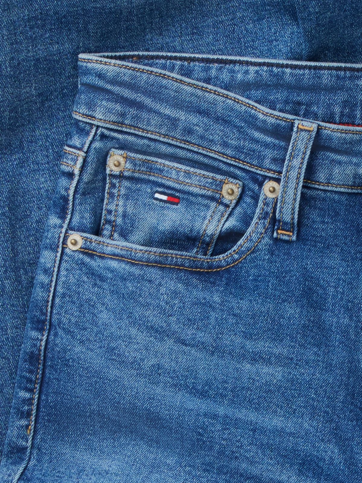 Tommy Jeans High-Rise Flare Jean — Denim Medium