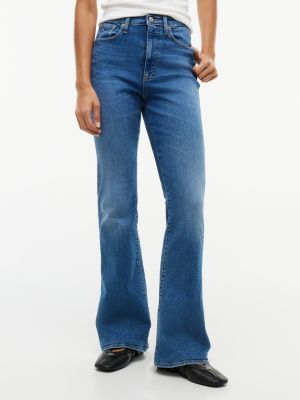Tommy Jeans High-Rise Flare Jean, Denim Medium