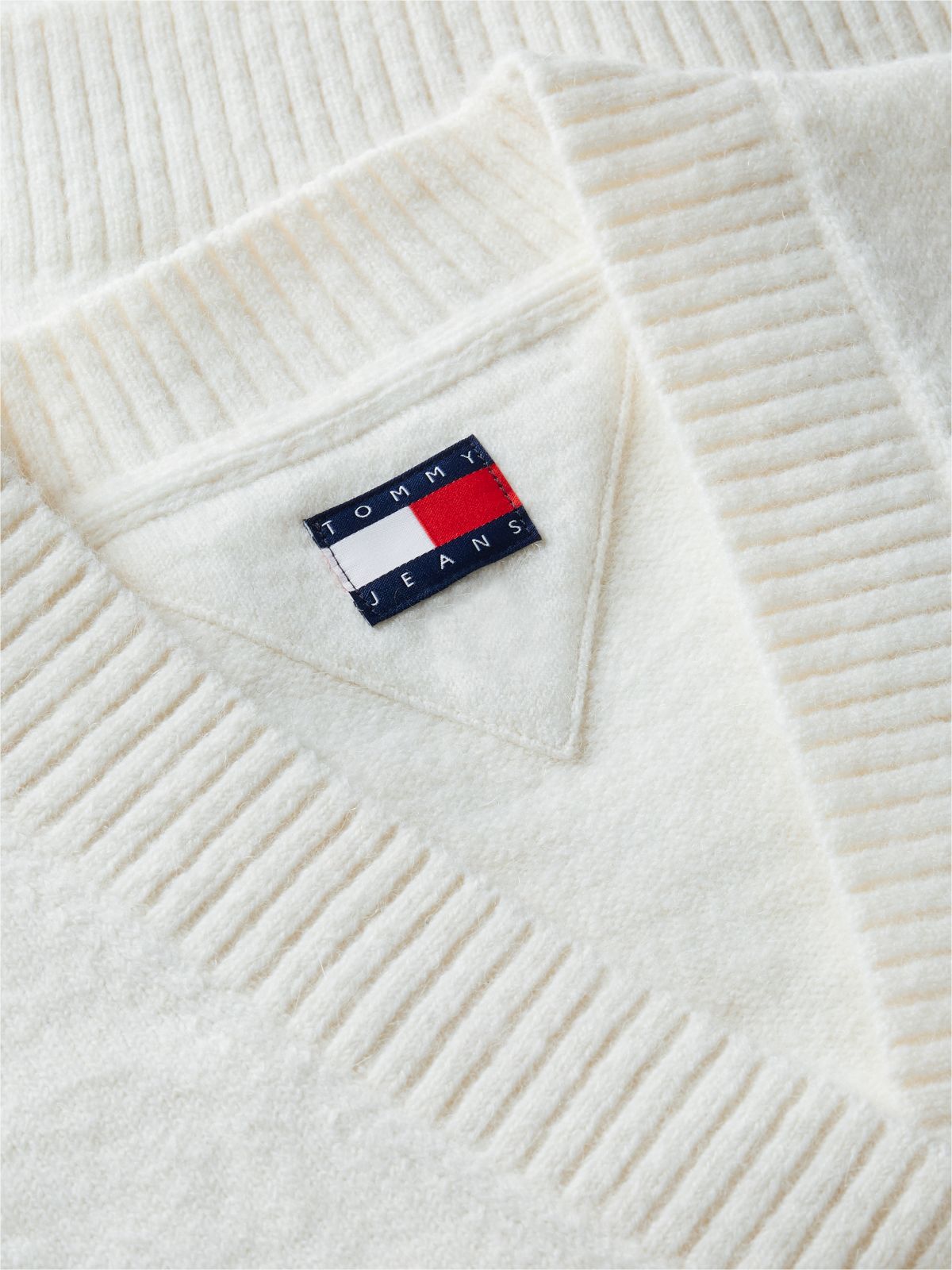 Tommy Jeans Badge Cardigan — Off White