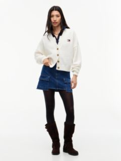 Tommy Jeans Badge Cardigan — Off White 2
