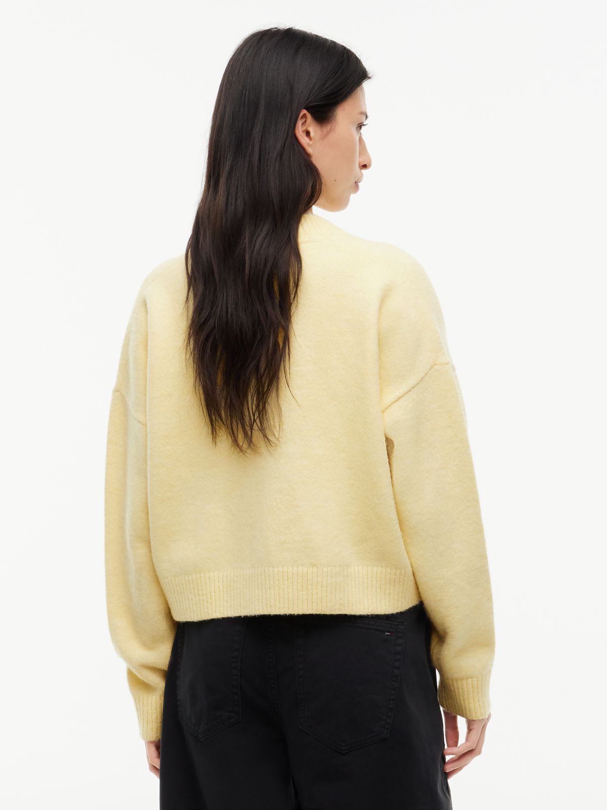 Tommy Jeans Badge Cardigan — Day Lily