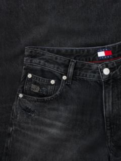 Tommy Jeans Low-Rise Baggy Jean — Denim Black 8